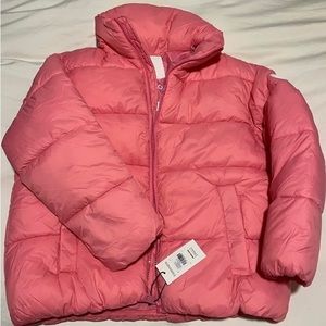 Jilly Box Jacket new with tags. Pink. Size L.